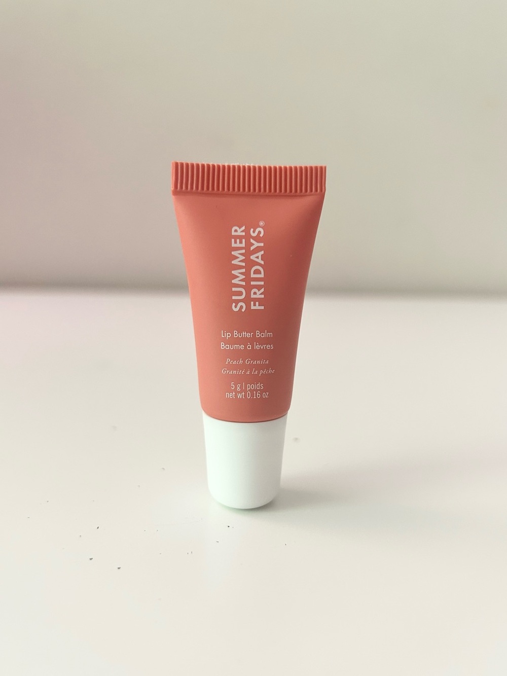 🌸SUMMER FRIDAYS Lip Butter Balm Limited Edition Peach Granita Deluxe Mini 5 g